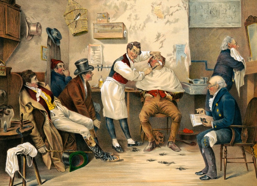 💈Барберы в средние века