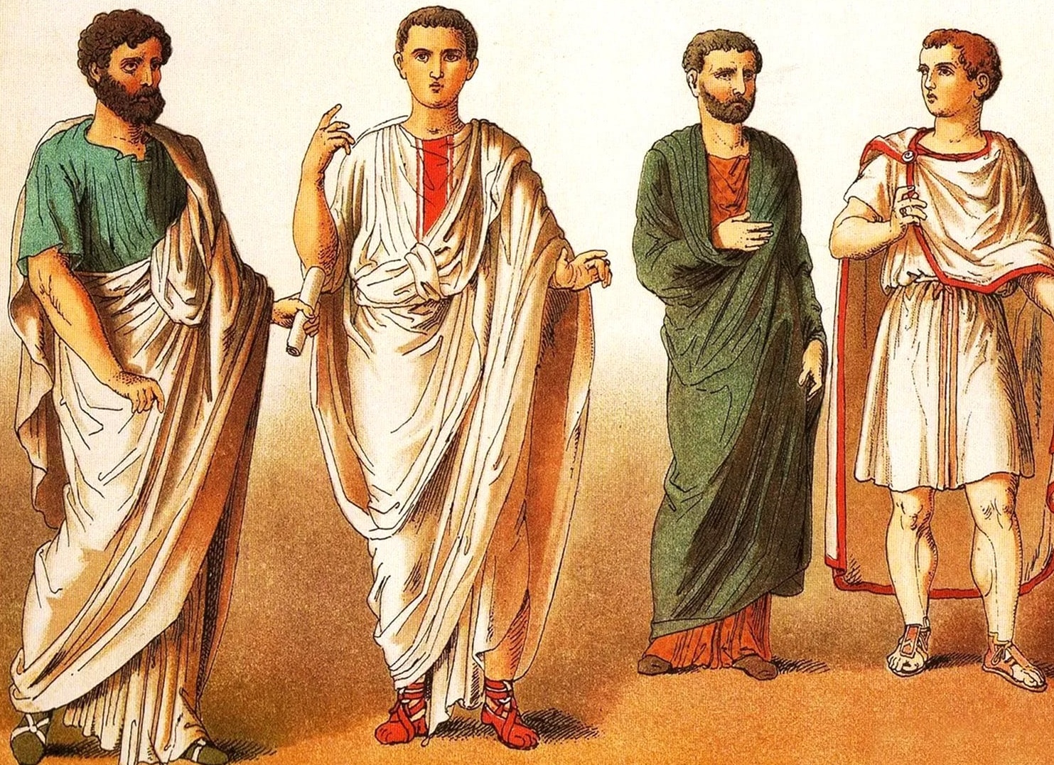 Почему римляне не носили бороду?