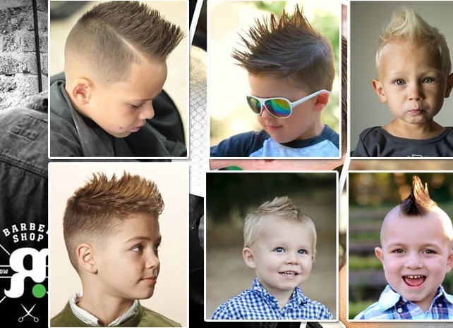 Детские стрижки для мальчиков в барбершопе
